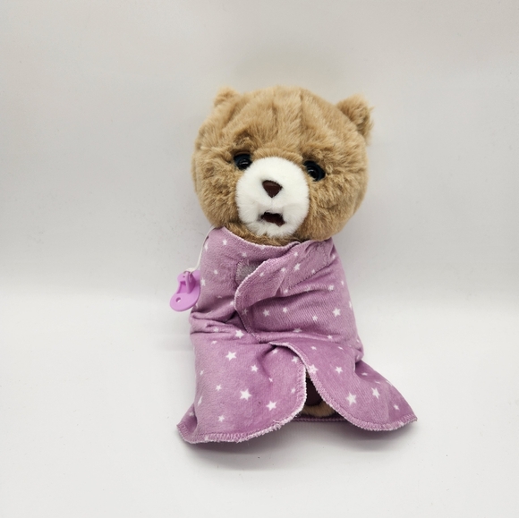 Little Live Pets Cozy Dozy BABY CUBBLES 2018 Bear Pacifier Interactive 25 sounds - Picture 12 of 12